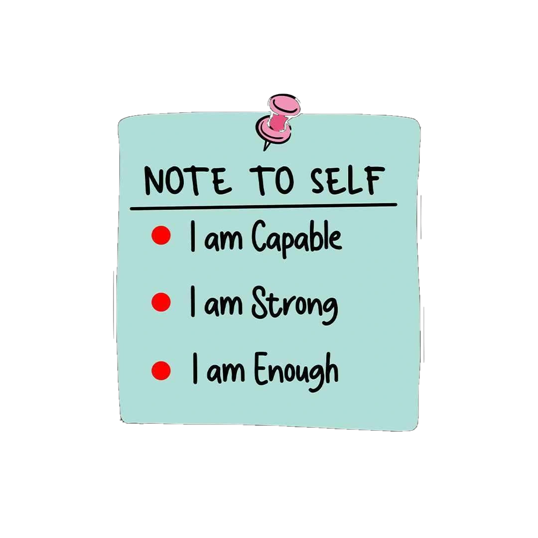 Note To Self Sticker